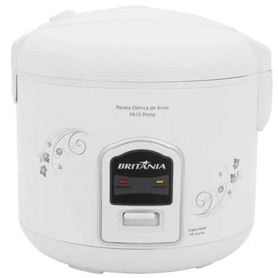 Panela Arroz Britania Prime 10 Xicaras Pa10 - 066402054 Branco 220 Volts