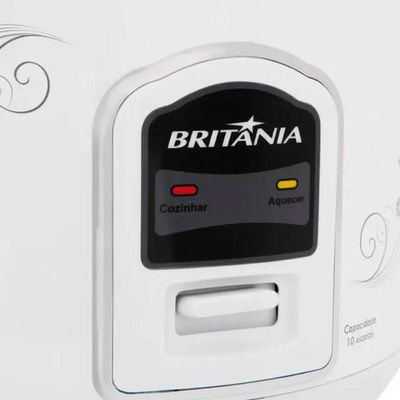 Panela Arroz Britania Prime 10 Xicaras Pa10 - 066402054 Branco 220 Volts