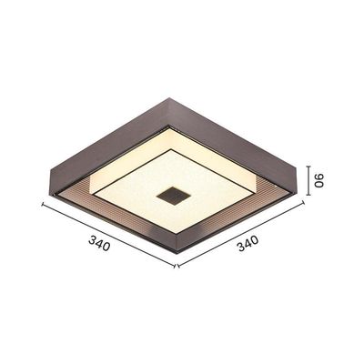 Plafon Sindora Dcx015064 Led Bivolt Marrom