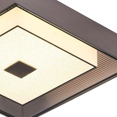 Plafon Sindora Dcx015064 Led Bivolt Marrom