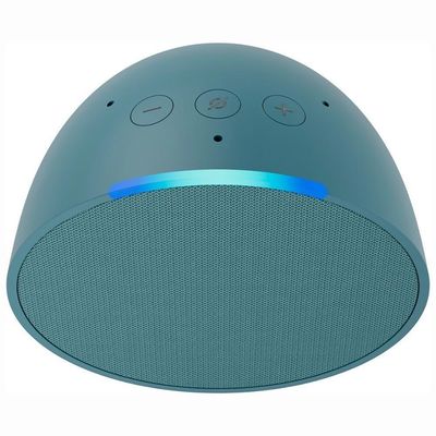 Caixa De Som Amazon Echo Pop Alexa / Bluetooth - Azul