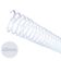 Espirais para Encadernação Cristal Transparente 40mm 350 Folhas 20 und