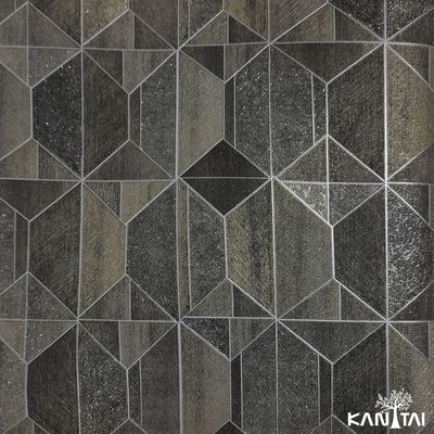 Papel de Parede Elegance 5 Geométrico Preto EL500606R
