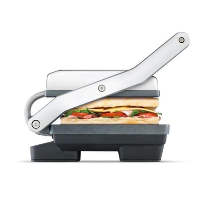 Sanduicheira Tramontina By Breville Express Em Aço Inox Fosco Com Chapa Flutuante 127 V