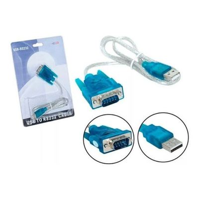 Cabo Adaptador Usb 2.0 Serial Conversor Rs232 Db9 9 Pinos