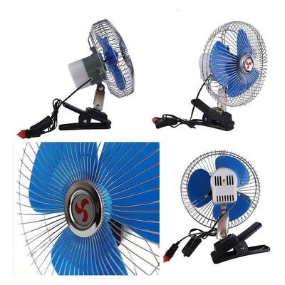 Kit 2 Mini Ventilador Veicular Carro Ônibus Caminhão De 15cm