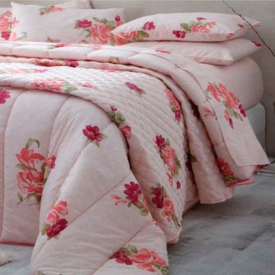 Jogo De Cama Casal Duplo 4 peças Perla 250x220cm 140 Fios Realce Premium