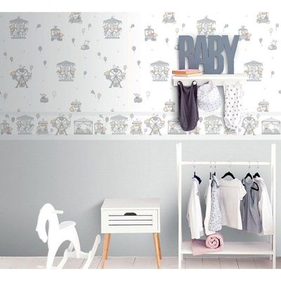 Faixa De Parede Lullaby 2403 - Tam 5m X 16cm (c X A)