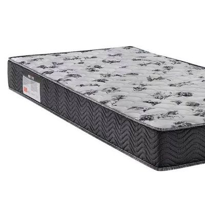 Cama Box Baú Solteiro Suede + Colchão De Espuma D33 Serene 88cm Marrom