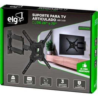 Suporte Articulado Para Tv 26"-75" A02v4n Elg