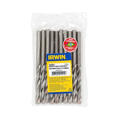 Broca Videa Irwin D 6,00Mm-904 c/10pcs