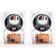 Arandela 6" Jbl 6w21rt 25w Rms Retangular Branca - Par - 2
