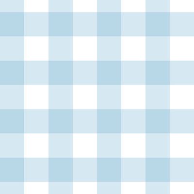 Papel de Parede Doce Estilo Xadrez Azul 81994