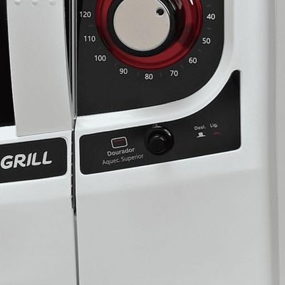 Forno Elétrico Fischer Gourmet Grill Bancada 44L Branco 220V