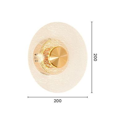 Arandela Sindora Qb05144 Led Dourada Bivolt