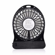 Mini Ventilador Portátil Bateria Recarregável 3 Velocidades Cores P C/Bateria
