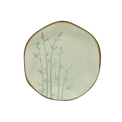 Jogo de Jantar 30 Peças Ryo Chá Bambu Porcelana Oxford
