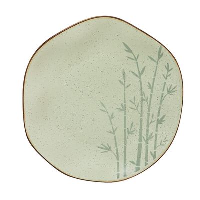 Jogo de Jantar 30 Peças Ryo Chá Bambu Porcelana Oxford