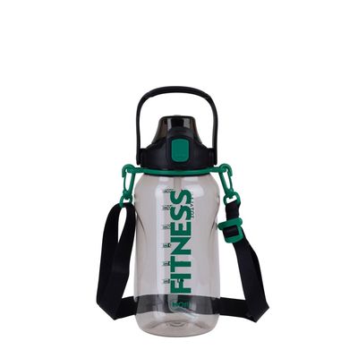 Garrafa Fitness Preta 1,6l