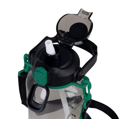 Garrafa Fitness Preta 1,6l