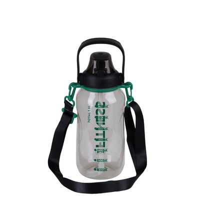 Garrafa Fitness Preta 1,6l