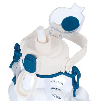 Garrafa Fitness Branca 1,6l