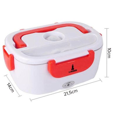 Marmita Lancheira Elétrica Lorben Aquecedor Alimentos Tomada 110v-220v E Plugue Carro 12v