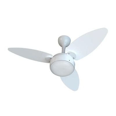 Ventilador De Teto Ventisol Elluz Inverter Controle Remoto Branco Com Cinza Bivolt