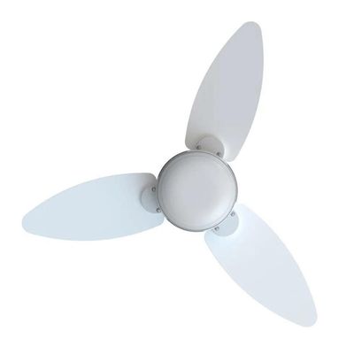 Ventilador De Teto Ventisol Elluz Inverter Controle Remoto Branco Com Cinza Bivolt