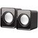 Mini Caixa De Som 5w Rms Compacta USB P2 - Preto