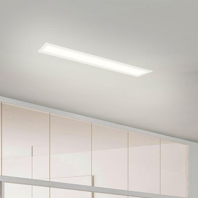 Luminária Embutir Taschibra Vetor Led Linear 35w Bivolt Branca 6500k Frio