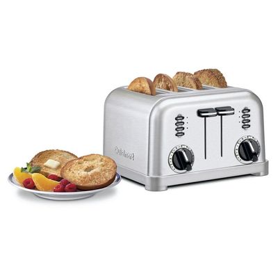 Torradeira 4 Fatias Inox Cpt-180br 127v Cuisinart