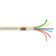 Cabo Manga 6x22 AWG - com Blindagem Bege - 3 Metros