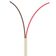 Cabo Manga 2X26 AWG - sem Blindagem Bege - 100 Metros