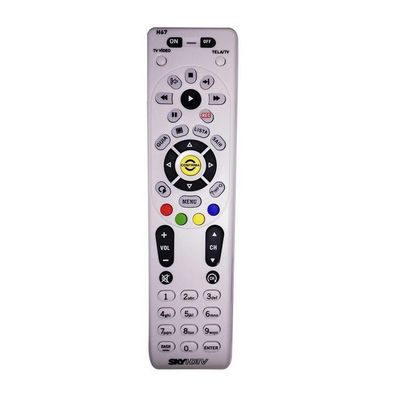 Controle Remoto Receptor SKY HDTV H67 com Chave - Mxt