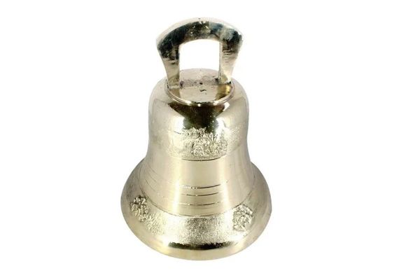 Sino Com Alça Bronze Para Casa, Sítio, Capela, 24x28cm Nº5