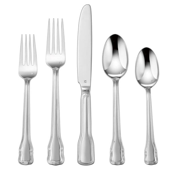 CONJUNTO CUISINART 20 TALHERES ELITE VALLOIRE COLLECTION EM AÇO INOXIDÁVEL GB-CFEV20