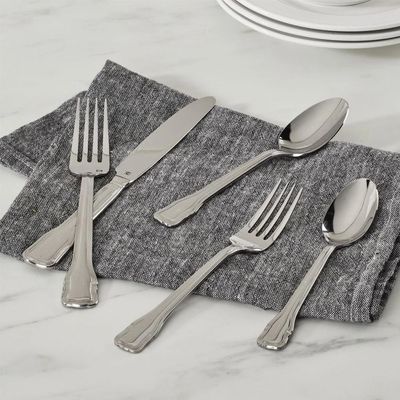 CONJUNTO CUISINART 20 TALHERES ELITE VALLOIRE COLLECTION EM AÇO INOXIDÁVEL GB-CFEV20