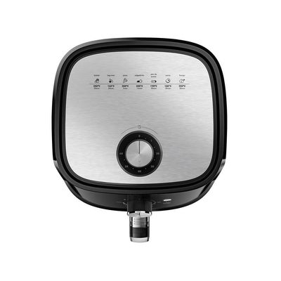 Fritadeira Air Fryer Dako Analógica 5L 1700W Preto Com Inox 110V