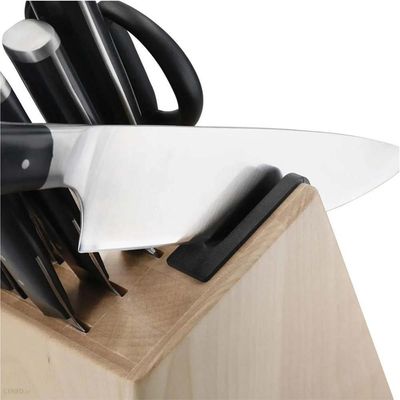 Conjunto Facas Forjadas Com Cepo Afiador 12 Pçs Kitchenaid