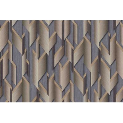 Papel de Parede Raízes Geométrico 3D 1014530 Tam. 4m² Papel de Parede Raízes Geométrico 3D 1014530