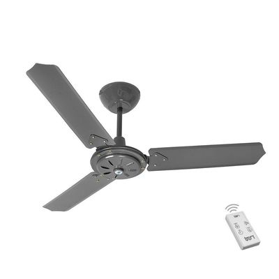Ventilador Leblon Grafite 110V 3 Pás E Controle Remoto 110V