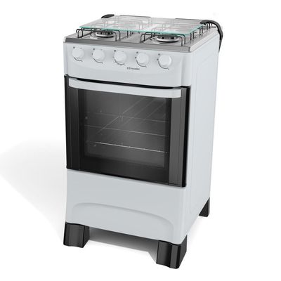 Fogão Mueller 4 Bocas Branco Acendimento Manual Mfi4ba