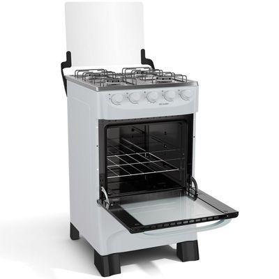 Fogão Mueller 4 Bocas Branco Acendimento Manual Mfi4ba