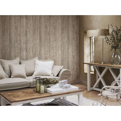 Papel de Parede Riviera Maison Driftwood 18291 - Rolo: 10m x 0,53m