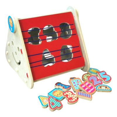 Brinquedo Encaixa Formas em Madeira - 15 - TopToy Brasil