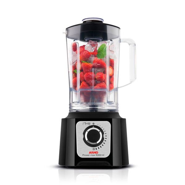 Liquidificador Arno Power Max LN55 Preto - 220V Liquidificador Arno Power Max LN55 Preto - 220V