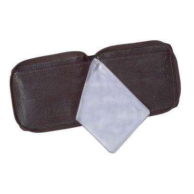 CARTEIRA MASCULINA FASOLO COURO ZÍPER H014 MARROM Cor:Marrom;Tamanho:Único;Gênero:Homem