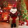 Decoração Boneco Papai Noel Natalino Com Pernas Moles 60cm
