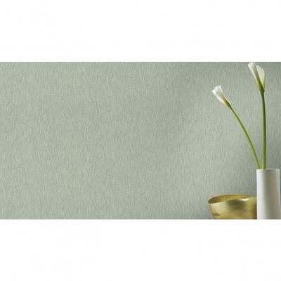 Papel De Parede Barbara Home Têxtil Verde Com Brilho 484236
